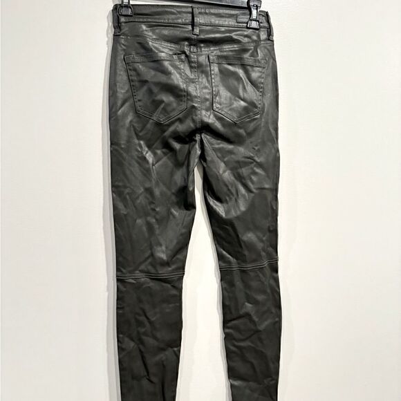 SANCTUARY High-Rise Stretch Denim Ankle Jeans Fitted Skinny-Leg Women's 25“olive - Picture 6 of 8